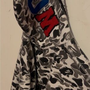 Bape Camouflage Jacket - Black, Gray, Red, Blue